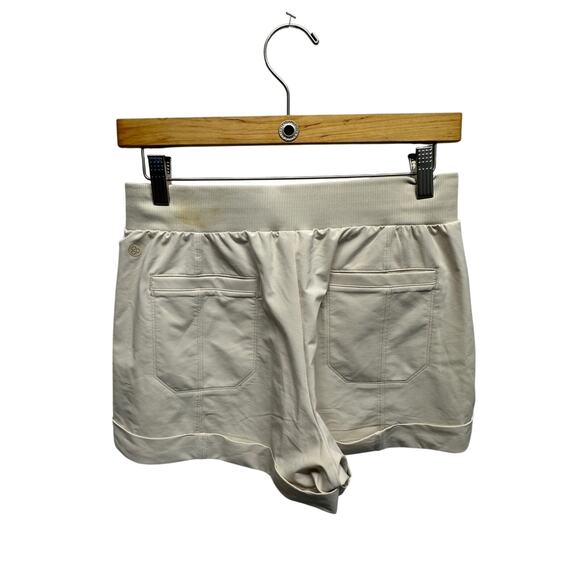 Lot of 3 Zella Women Shorts Cream, Burgandy and Mauve Size S - Picture 8 of 10